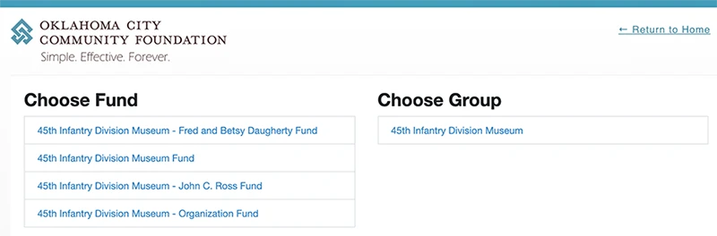 choosing fund groups