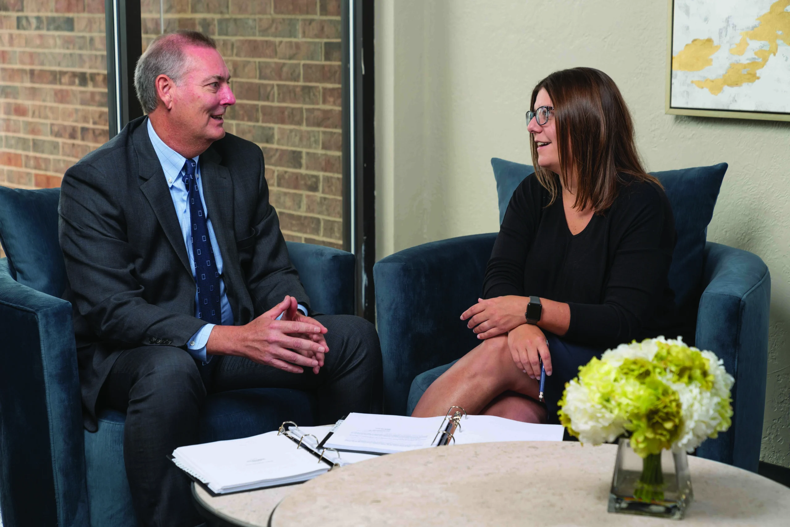 OCCF's Joe Carter and Financial Advisor Christin Mugg discuss tips for financial planning.