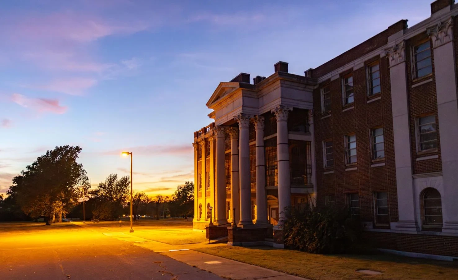 Established in 1915, the Griffin Memorial Hospital, formerly Central State Hospital, in northeast Norman will be relocated to The Donahue in Central OKC. Photo Credit: Aden Choate/OU Daily